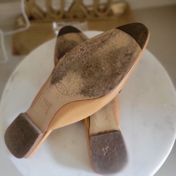 Tod's Tan Leather Mules for Women - Picture 10 of 10